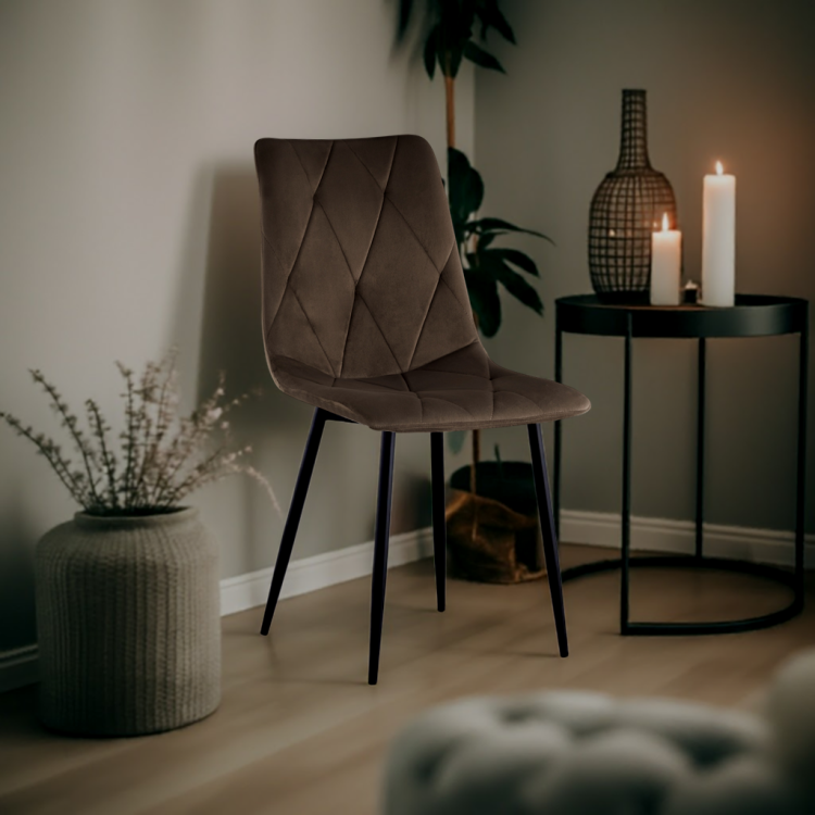 Krzesło Adel brązowe