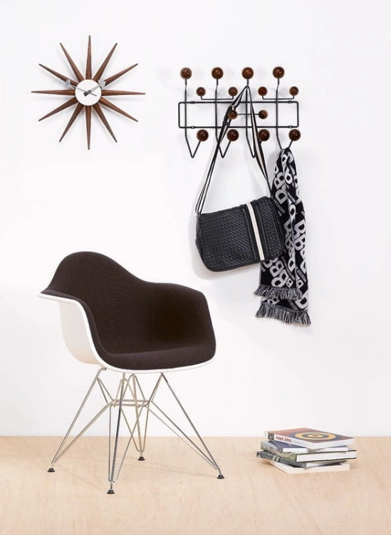Wieszak ścienny Hook wenge kulki inspirowany hang it all