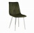 Krzesło Tom zielone nogi chrom