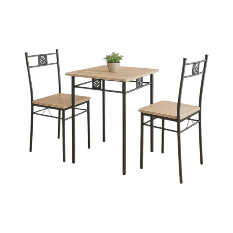 Zestaw do jadalni Adam 2 stół kwadratowy 60x60 cm + 2 krzesła