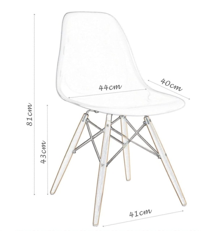 Zestaw stół kwadratowy Paris 70x70 cm + 3 krzesła Milano białe nogi bukowe
