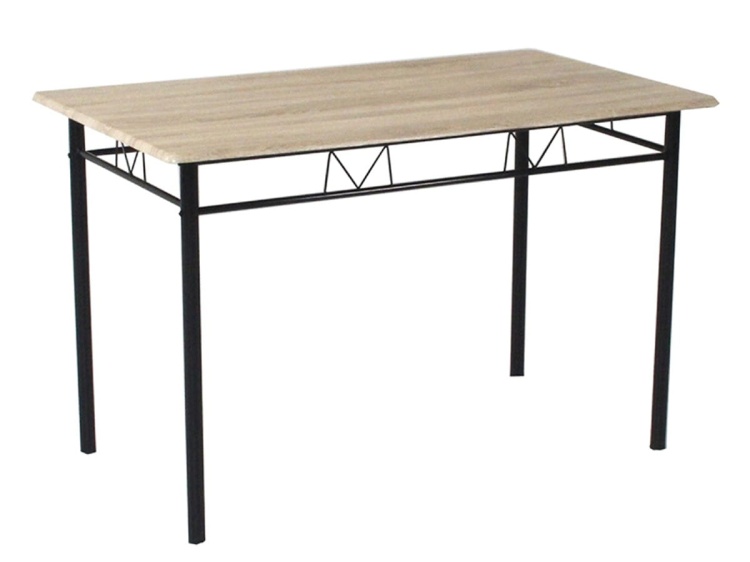 Zestaw kuchenny Julia drewno stół prostokątny 110x60 + 4 krzesła