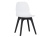 Krzesło CT-619 białe nogi czarne
