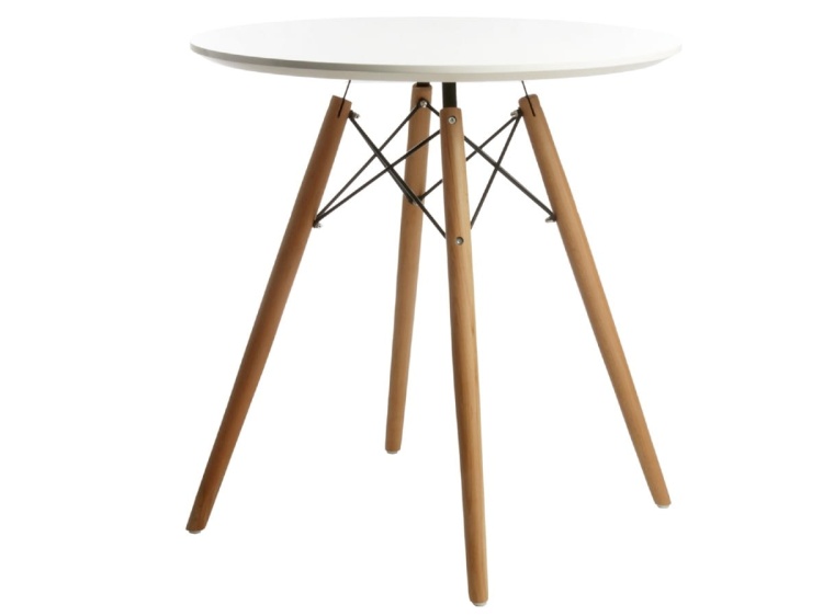 Stół okrągły Paris 70 cm nogi bukowe