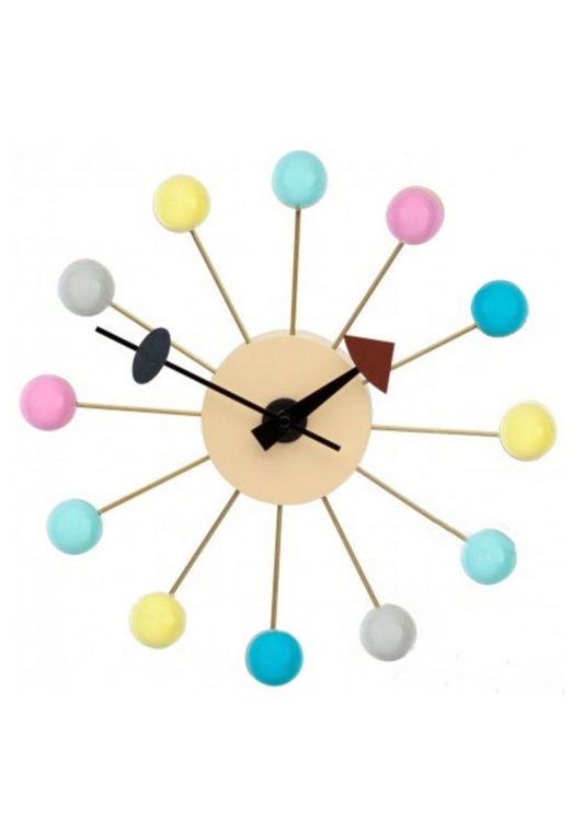 Zegar ścienny pastelowy "Ball clock"