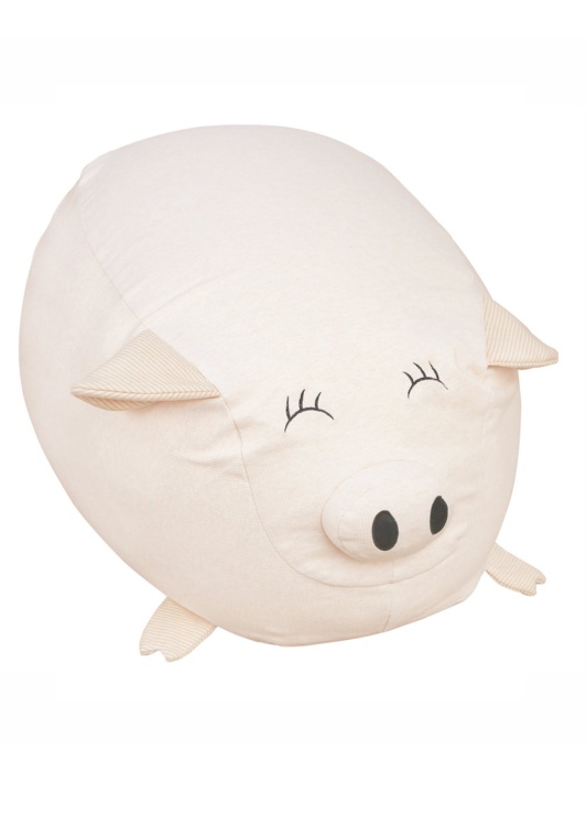 Pufa dla dziecka worek sako w kształcie świnki: wygodna i urocza przestrzeń do siedzenia