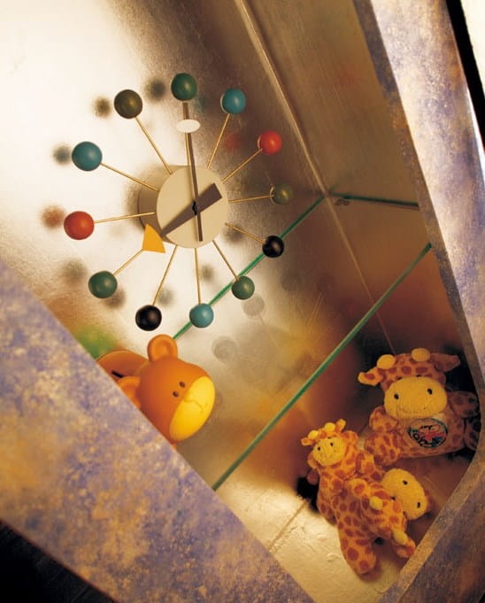 Zegar ścienny kolorowy "Ball clock"