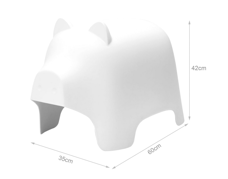 Siedzisko dla dzieci "Świnka Piggy": uroczy kompan w dziecięcym świecie