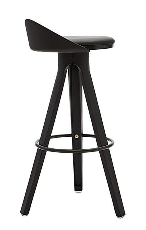 Hoker Falco krzesło barowe z poduszką z eko skóry outlet